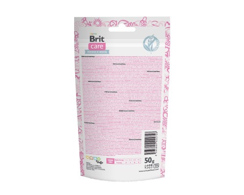 Ласощі для котів Brit Care Cat Snack Urinary з індичкою 50 г (8595602555758)