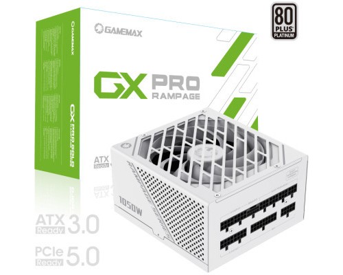 Блок живлення Gamemax 1050W (GX-1050 PRO WT (ATX3.0 PCIe5.0)