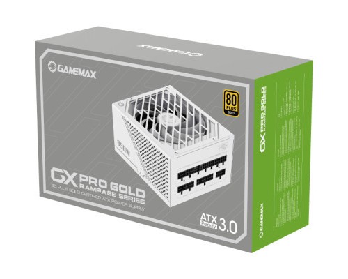 Блок живлення Gamemax 1050W (GX-1050 PRO WT (ATX3.0 PCIe5.0)