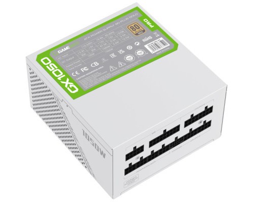 Блок живлення Gamemax 1050W (GX-1050 PRO WT (ATX3.0 PCIe5.0)