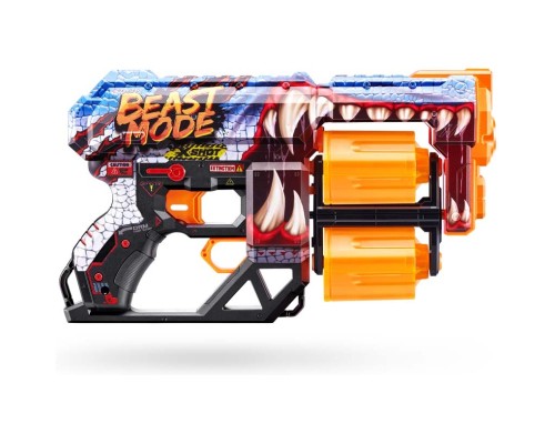 Іграшкова зброя Zuru X-Shot Швидкострільний бластер Skins Dread Beast Out (12 патронів) (36517P)