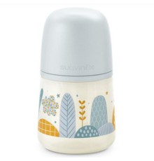 Пляшечка для годування Suavinex Dreams 150 мл, фізіологічна соска повільний потік, блакитна (308316)