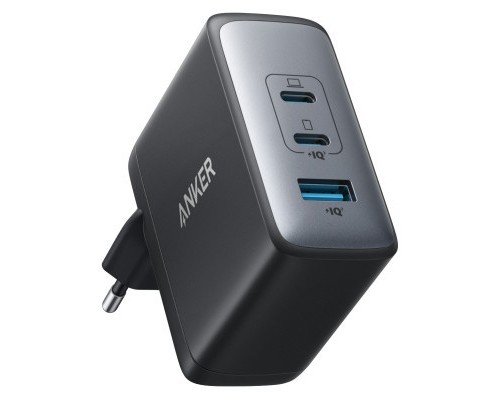Зарядний пристрій Anker PowerPort 736 Nano II - 100W 2xUSB-C PD 1xPIQ GaN Black (A2145G11)
