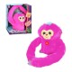 Інтерактивна іграшка Bambi Мавпа Рожева (MP 2304 pink)