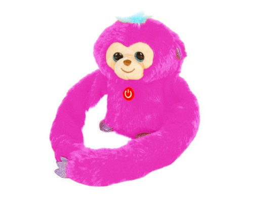 Інтерактивна іграшка Bambi Мавпа Рожева (MP 2304 pink)