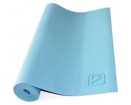 Килимок для йоги LiveUp Yoga Mat Уні 173 x 61 x 0,4 см Сиій (LS3231-04b)