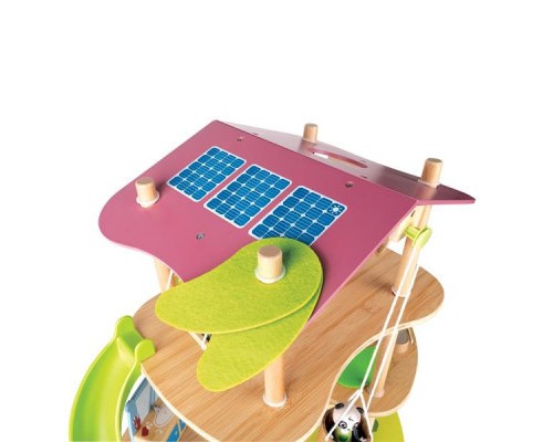 Ігровий набір Hape Ляльковий будинок Панди дерев'яний (E3413)