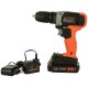 Шуруповерт Black&Decker 18 В Li-Ion, 1.5Ah, 600 об/хв, 1,2 кг (BCD001C1)