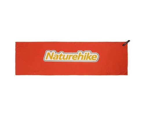 Туристичний рушник Naturehike CNK2300SS011 швидковисихаючий 100 х 30 помаранчевий (6976023925511)