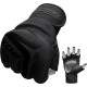 Рукавички для MMA RDX F15 Noir Matte Black L (GGR-F15MB-L)
