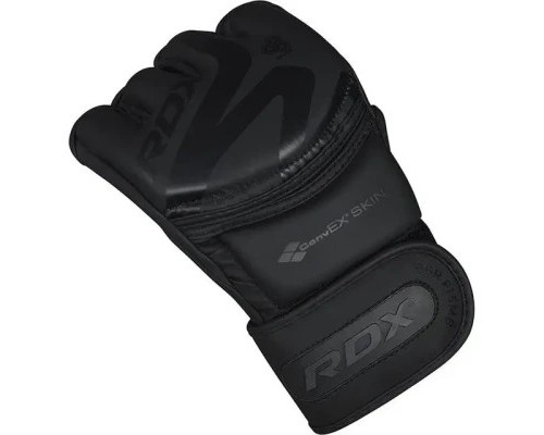 Рукавички для MMA RDX F15 Noir Matte Black L (GGR-F15MB-L)
