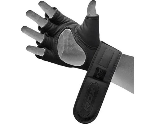 Рукавички для MMA RDX F15 Noir Matte Black L (GGR-F15MB-L)