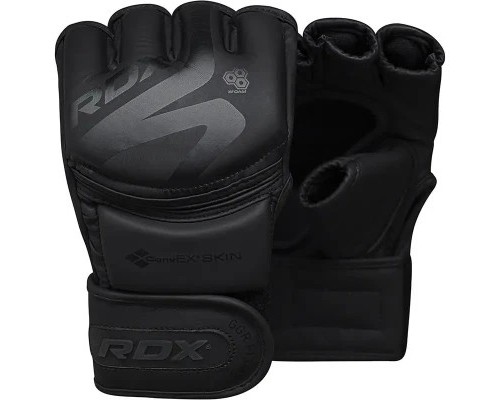 Рукавички для MMA RDX F15 Noir Matte Black L (GGR-F15MB-L)