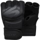 Рукавички для MMA RDX F15 Noir Matte Black L (GGR-F15MB-L)