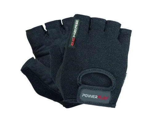 Рукавички для фітнесу PowerPlay та важкої атлетики 9200 чорні XL (PP_9200_XL_Black)