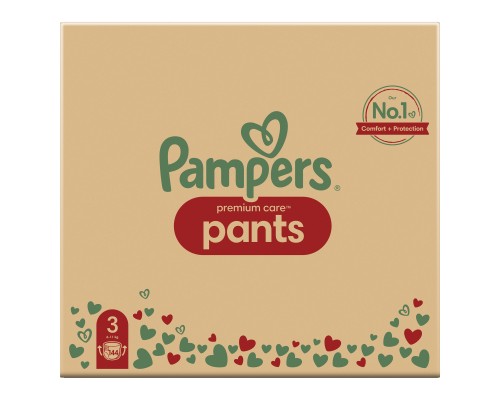 Підгузки Pampers Premium Care Pants Midi Розмір 3 (6-11 кг) 144 шт (8006540490891)