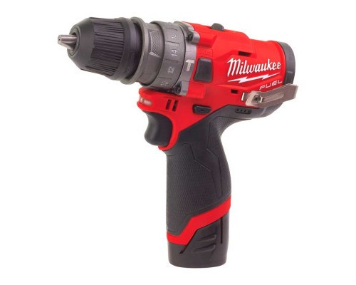 Шуруповерт Milwaukee M12 FPDXKIT-202X, 44Нм, 2x2Аг, 2 насадки, кейс (4933464138)