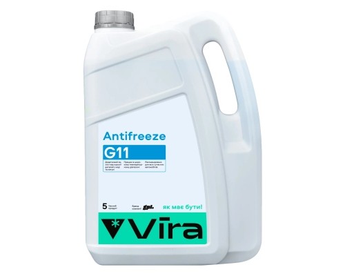 Антифриз VIRA -40 °C G11 синя 5 кг (VI0021) 
