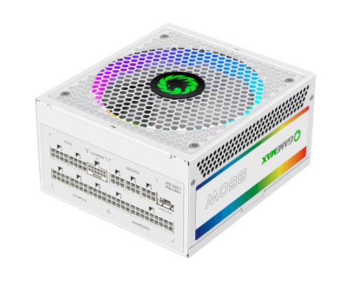 Блок живлення Gamemax 850W (RGB 850 PRO WH (ATX3.0/3.1 PCI)