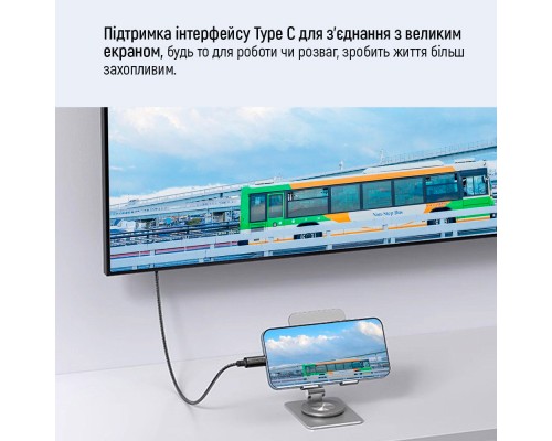 Дата кабель USB-C to USB-C 1.0m USB3.2 (20Gbps 4K PD100W) Gen2 5А black ColorWay (CW-CBPDCC062-BK)