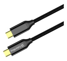 Дата кабель USB-C to USB-C 1.0m USB3.2 (20Gbps 4K PD100W) Gen2 5А black ColorWay (CW-CBPDCC062-BK)