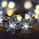 Гірлянда YES! Fun На мідному дроті Сніжинки 20 LED Тепло-біла 2.2 м На батарейках (801212)