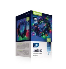 Гірлянда ColorWay LED 50 5 м 8 функцій (CW-G-50L5UMC)