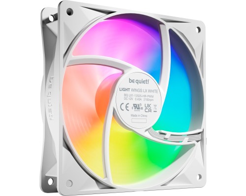 Кулер до корпусу Be quiet! LIGHT WINGS LX 120mm PWM high-speed білий (BL125)