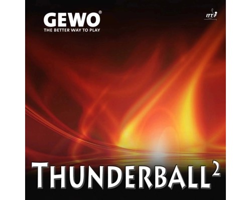 Ракетка для настільного тенісу Gewo Player Thunderball FL (485900001) (931046)