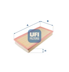 Повітряний фільтр для автомобіля UFI 30.273.00