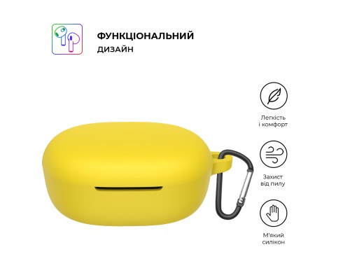 Чохол для навушників Armorstandart Hang Case для Xiaomi Redmi Buds 4 Lite Yellow (ARM73549)