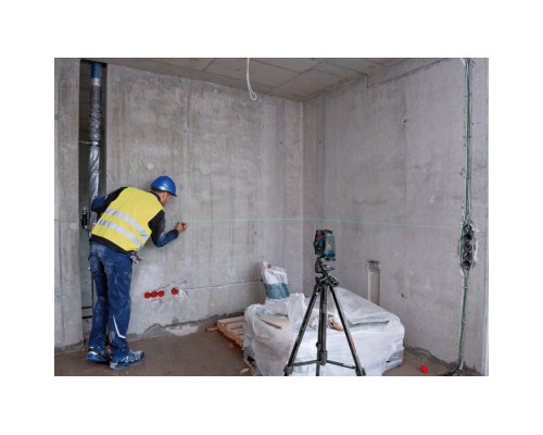 Лазерний нівелір Bosch GCL 2-50 G, до 15м, 0.3мм/м, з штативом BT 150, тримачем RM 10, чохол (0.601.066.M01)