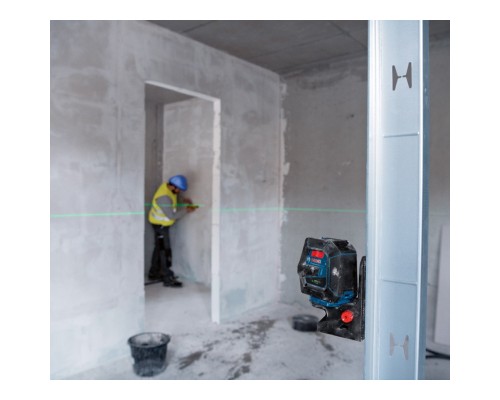 Лазерний нівелір Bosch GCL 2-50 G, до 15м, 0.3мм/м, з штативом BT 150, тримачем RM 10, чохол (0.601.066.M01)
