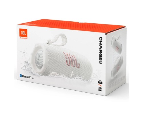 Акустична система JBL Charge 6 White (JBLCHARGE6WHT)