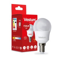 Лампочка Vestum LED G45 8W 3000K 220V E14 (1-VS-1212)