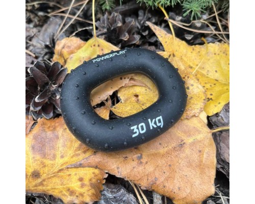 Еспандер PowerPlay PP-4337 Hand Grip Hard 30 кг Чорний (PP_4337_Black_30kg)