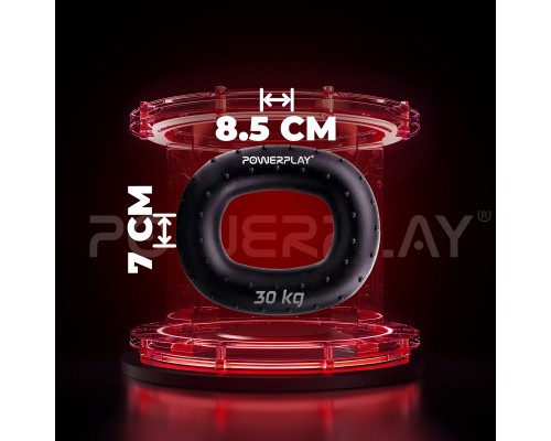 Еспандер PowerPlay PP-4337 Hand Grip Hard 30 кг Чорний (PP_4337_Black_30kg)