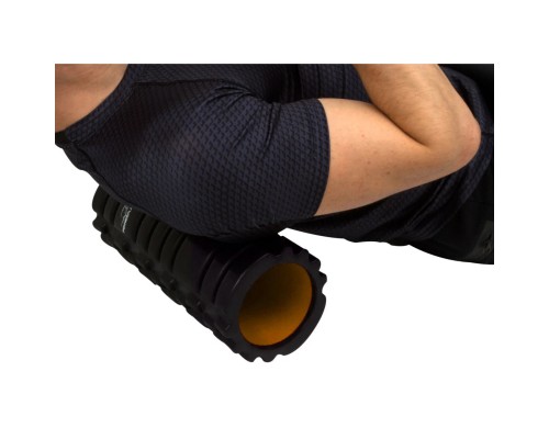 Масажний ролик PowerPlay 4025 Massage Roller 33x14см Чорний (PP_4025_Black)