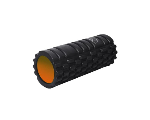 Масажний ролик PowerPlay 4025 Massage Roller 33x14см Чорний (PP_4025_Black)