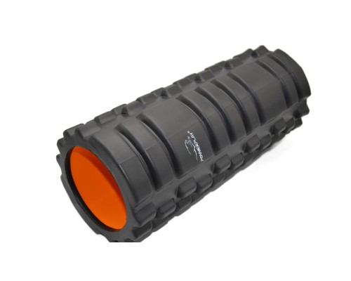 Масажний ролик PowerPlay 4025 Massage Roller 33x14см Чорний (PP_4025_Black)