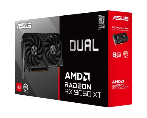 Відеокарта ASUS Radeon RX 9060 XT 8Gb DUAL (DUAL-RX9060XT-8G)