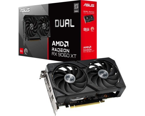 Відеокарта ASUS Radeon RX 9060 XT 8Gb DUAL (DUAL-RX9060XT-8G)