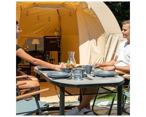 Туристичний стіл Bo-Camp Northgate 100x70 cm Black/Grey (1404189) (DAS303263)