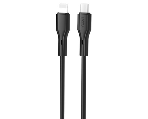 Дата кабель USB-C to Lightning 1.0m 27W Rock XO (NBQ231A_Black)