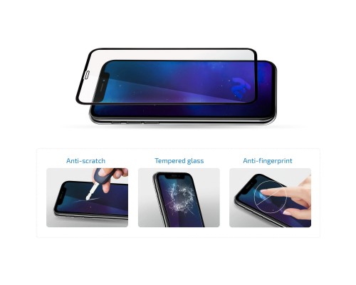 Скло захисне 2E Samsung Galaxy A25 5G (A256) 2.5D FCFG black (2E-G-A25-SMFCFG-BB)