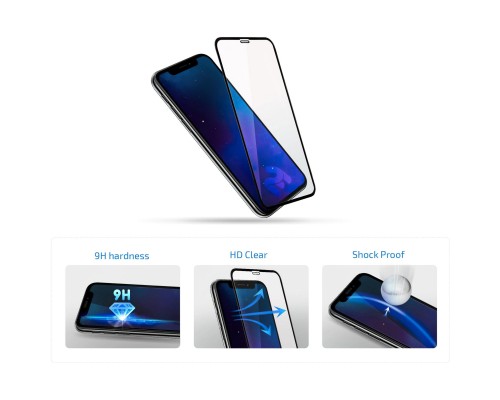 Скло захисне 2E Samsung Galaxy A25 5G (A256) 2.5D FCFG black (2E-G-A25-SMFCFG-BB)