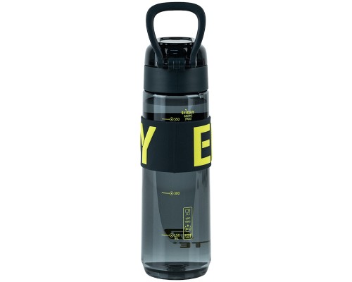 Пляшка для води Kite 680 мл чорно-жовта (K25-1233-1)