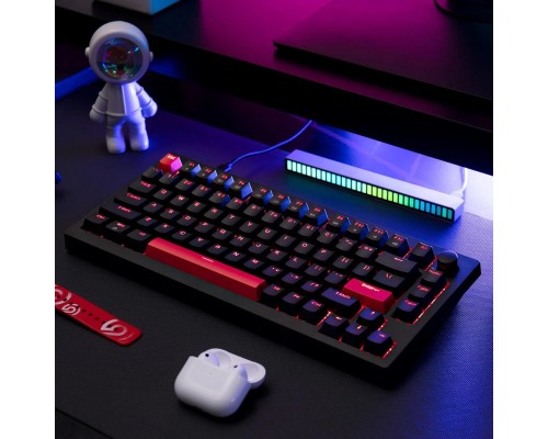 Клавіатура Lemokey Keychron X4 Brown Red LED USB Black (X4-A3-UA)