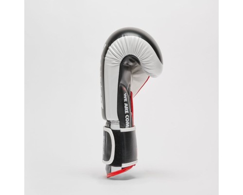 Боксерські рукавички Leone GN333 Logo WACS Black 16 унцій (GN333_Black_16oz)