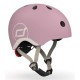 Шолом Scoot&Ride пастельно-бузковий з ліхтариком 45-51см (SR-181206-WILDBERRY)
